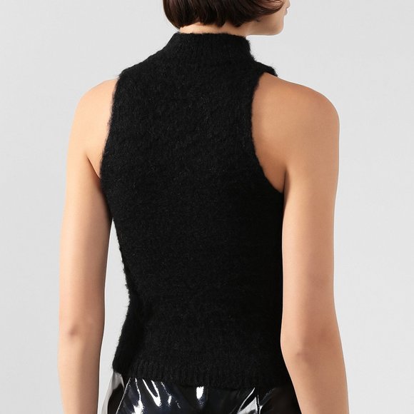 Versace Black Blouse Size 40 (Small) - Picture 2 of 3